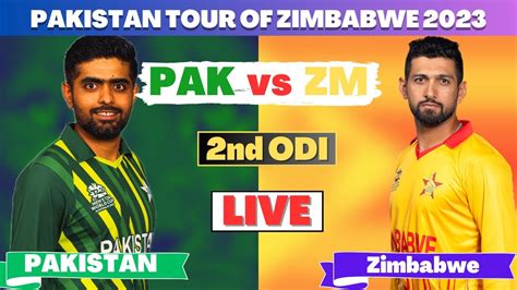 Live Pakistan Shaheen Vs Zimbabwe Select Pak Vs Zim Nd Odi Match