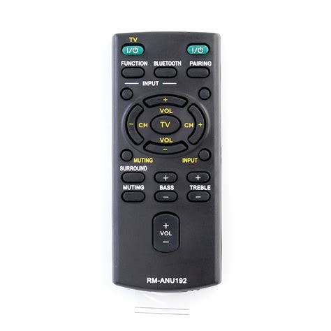 New Rm Anu Remote Control For Sony Sound Bar Rm Anu Sub Sa Ct Bt