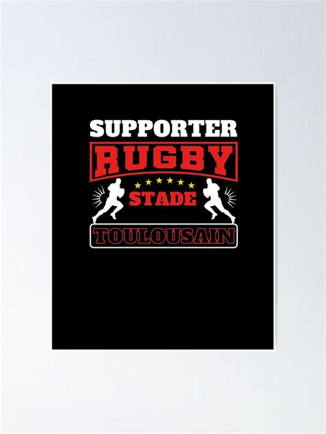 Copie De Toulouse Stadium Stade Toulousain Poster For Sale By