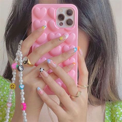 3d Bubble Hearts Case Finishifystore