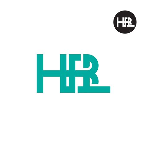 Letter HBL Monogram Logo Design 36097485 Vector Art at Vecteezy