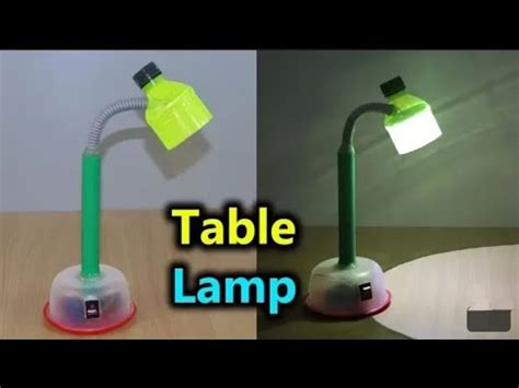 How To Make Table Lamp At Home Easy And Simple 2023 YouTube