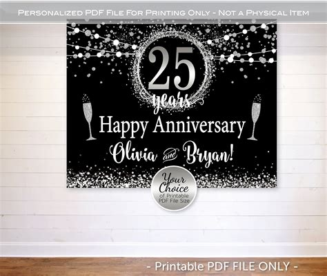 Silver Wedding Anniversary Backdrop Ubicaciondepersonas Cdmx Gob Mx