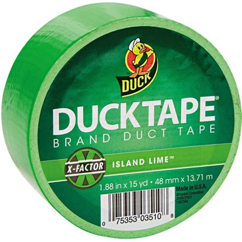 Duck Tape Neon Green 15yd Tau Og Ting