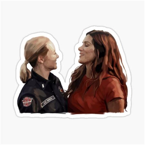 "Maya and Carina 5x03" Sticker for Sale by artbygambit | Redbubble