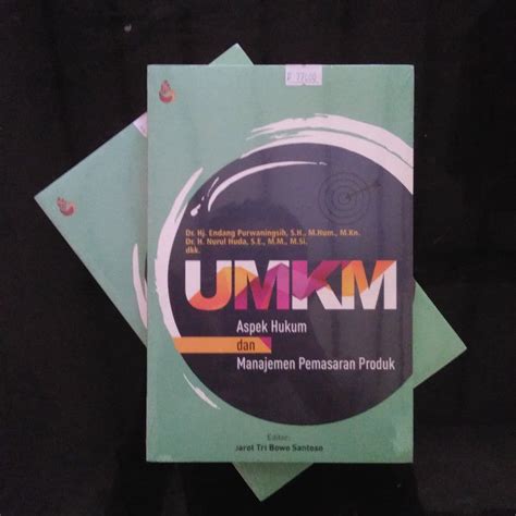 Buku UMKM Aspek Hukum Dan Manajemen Pemasaran Produk Endang