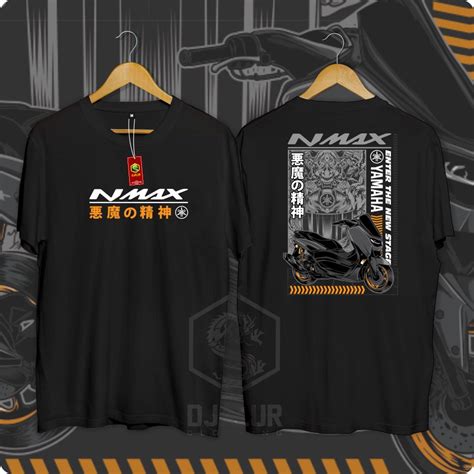 Jual Kaos NMAX Yamaha Motor Racing Indonesia Kaos Distro Pria Wanita