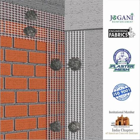 Jogani Glass Fiber Mesh For Plastering Size 1 M 50 M At Rs 1150