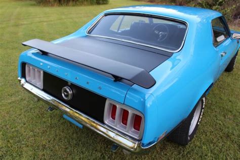 1970 Ford Mustang Boss 302 Grabber Blue 2 Door Coupe 90 Hd Pictures For Sale