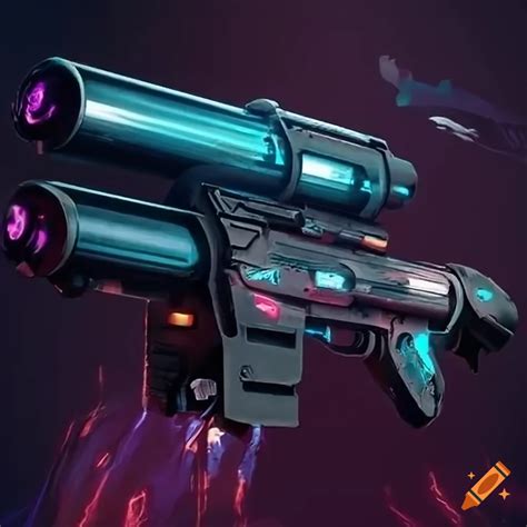 Cyberpunk Rocket Launcher