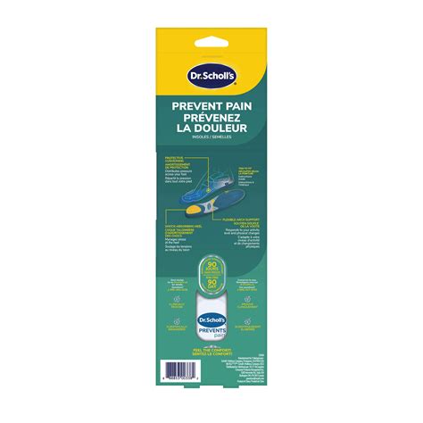 Prevent Pain Lower Body Protective Insoles Dr Scholls