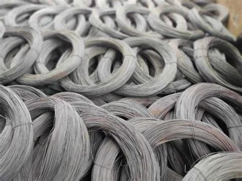 Silver Mm Thick Corrosion Resistance Polished Mild Steel Binding Wire