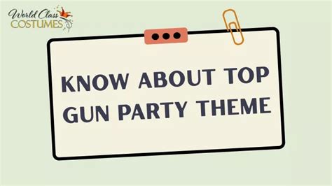 PPT - Know About Top Gun Party theme PowerPoint Presentation, free ...