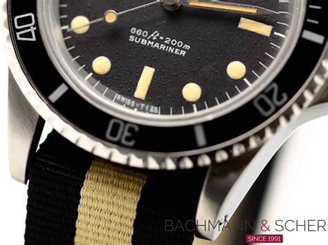 Rolex Vintage SUBMARINER Ref 5513 Stainless Steel Tritium Dial Bj 1970