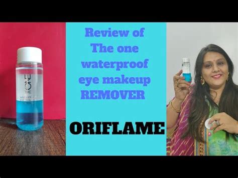 Review Of The One Waterproof Eye Makeup Remover Oriflame India Ketki