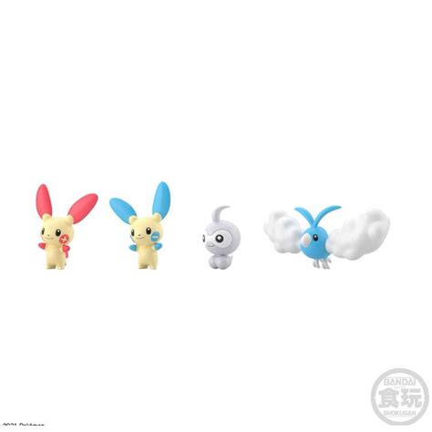 Bandai Pokemon Scale World Hoenn 2 Brendan May Swablu Plusle Minun