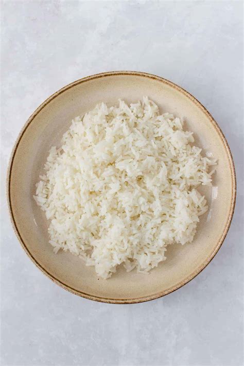 Cooked Rice In Plate