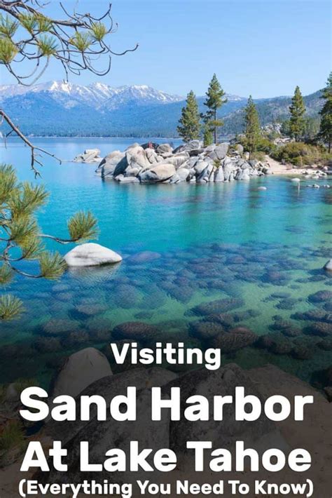 Visiting Sand Harbor At Lake Tahoe Everything You Need To Know