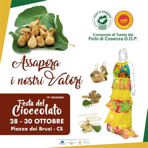 I Fichi Di Cosenza Dop Alla Festa Del Cioccolato Soverato Web