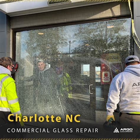 Commercial Glass Repair Service in Charlotte NC