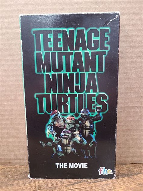 Mavin Vintage Teenage Mutant Ninja Turtles The Movie Vhs Tmnt