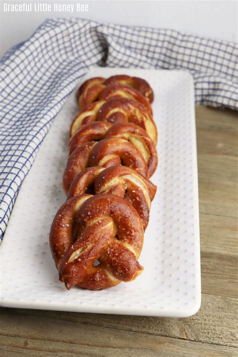 Pizza Dough Pretzels - Graceful Little Honey Bee