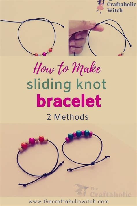 How To Make Beaded Bracelets With Adjustable Cord 2 Ways Artofit