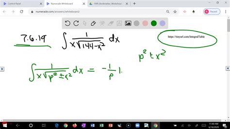 Solved Table Lookup Integrals Use A Table Of Integrals To Determine The