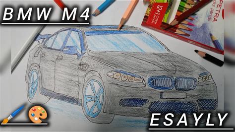 How To Draw Bmw M4 Esealy Howto Draw Bmwm4 Easy Abu Dawud