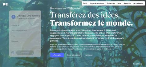 WeTransfer l outil gratuit pour transférer vos fichiers volumineux