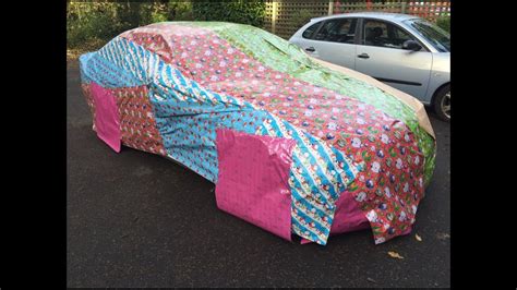 Wrapping Paper Car Prank Youtube