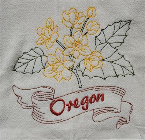 Oregon State Bird Western Meadowlark Or State Flower Oregon Etsy