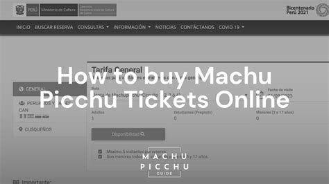 How To Buy Machu Picchu Tickets Online Machu Picchu Guide