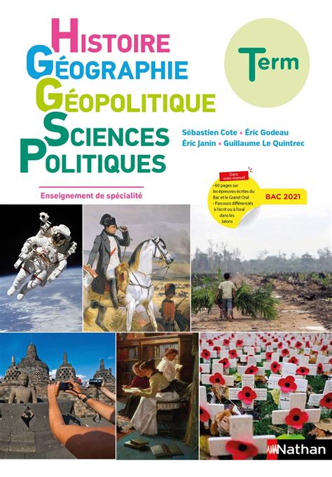 Histoire Géographie Géopolitique Sciences Politiques Term Manuel 2020