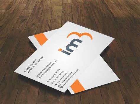 Professional Elegant Massage Business Card Design For Im3 Sro By Awsomed Design 4930035