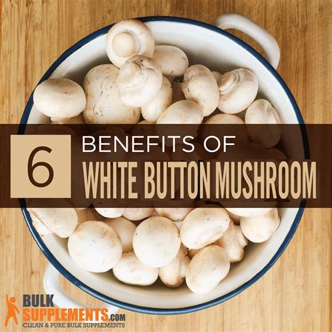 White Button Mushroom Extract Benefits Side Effects And Dosage