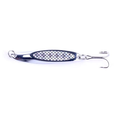 Cheap Hengjia Spinner 1pc 7cm 21g Fishing Lure Spoon Hard Bait Kit