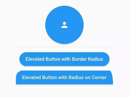 How To Add Circular Elevated Button In Flutter Elevation Ads Border