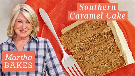 How To Make Martha Stewarts Southern Caramel Cake Martha Bakes Recipes Martha Stewart Youtube