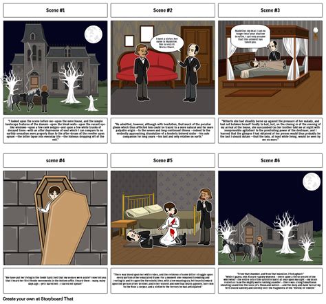 House Of Usher Storyboard By E2dc5afc