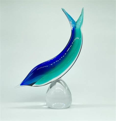 Murano Glass Dolphin By Vincenzo And Carlo Nason Italy 1960s For Sale