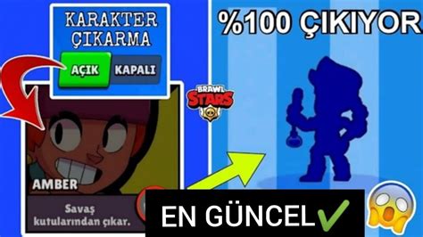 Karakter Çıkarma Taktiği Amber Çikti Brawl Stars Youtube