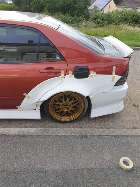 Lexus Is200is300altezza 65mm Rear Bunny Type Arches 86aero