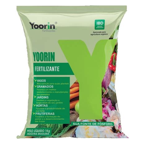 Adubo Fertilizante Yoorin Fosforo E Nutrientes Yoorin Garden 1 Kg