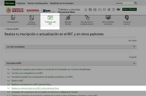 Guía Rápida De Inscripción Al Rfc Persona Física Por Primera Vez Nobe