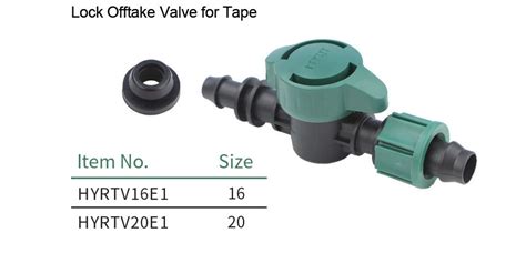 Plastic Drip Tape Mini Valve Drip Pipe Coupling Barbed Mm Threaded