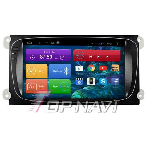 Topnavi Navegador GPS Para Ford Focus Reproductor Multimedia Con