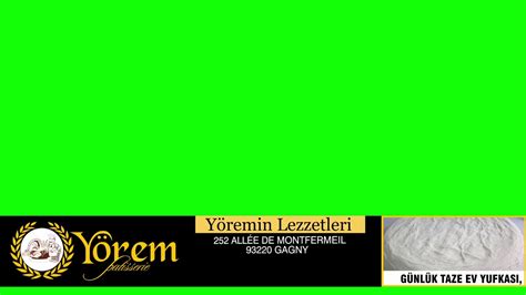 Yorem Patisserie Tv Altbant Reklam Revize Youtube