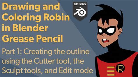 Drawing And Coloring Comic Book Art In Grease Pencil Part Blender