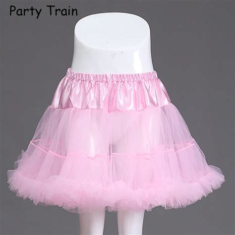 2017 Girls Fluffy Chiffon Pettiskirt Solid Colors Tulle Skirts Women